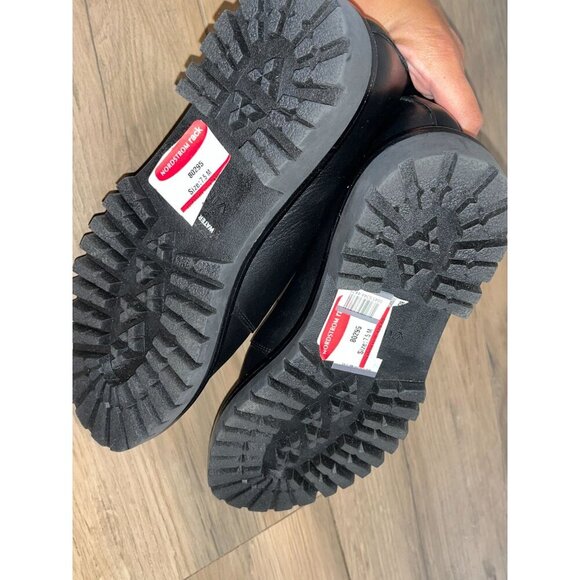 NEW!! Vince Cabria Water Resistant Front Zip Boot in Black Women's Size 7.5 - Picture 10 of 14